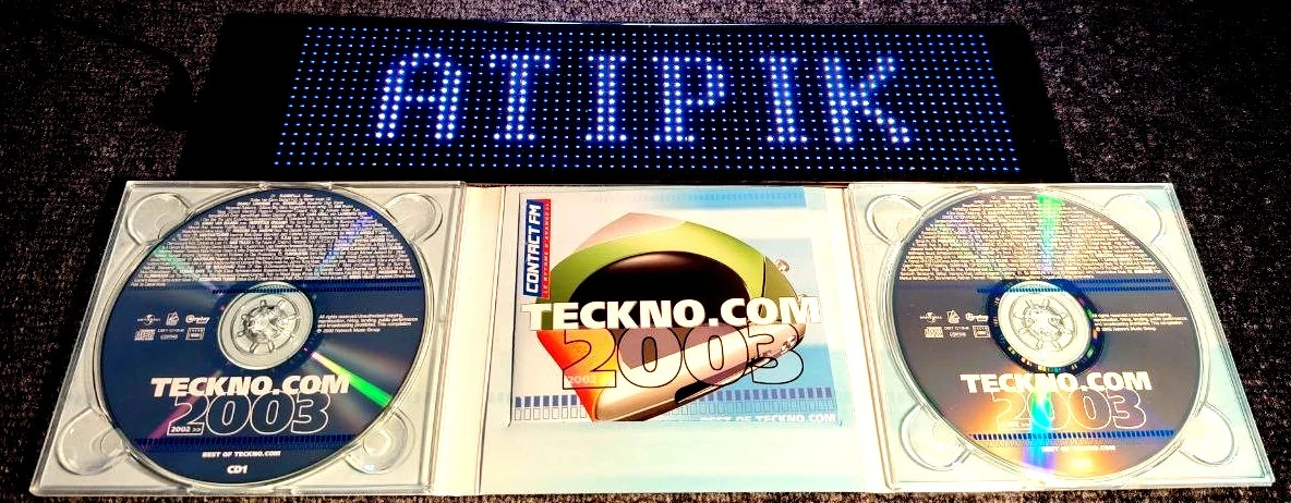 ✊ Teckno.com 2003 - Double CD Contact FM - Compilation Techno Unfindable – photo 3